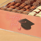 Graduation designed premium chocolate small double acrylic tray