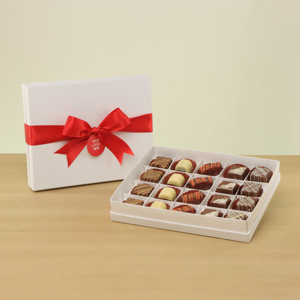 Set of 3 corporate customized premium chocolate 20P hard box