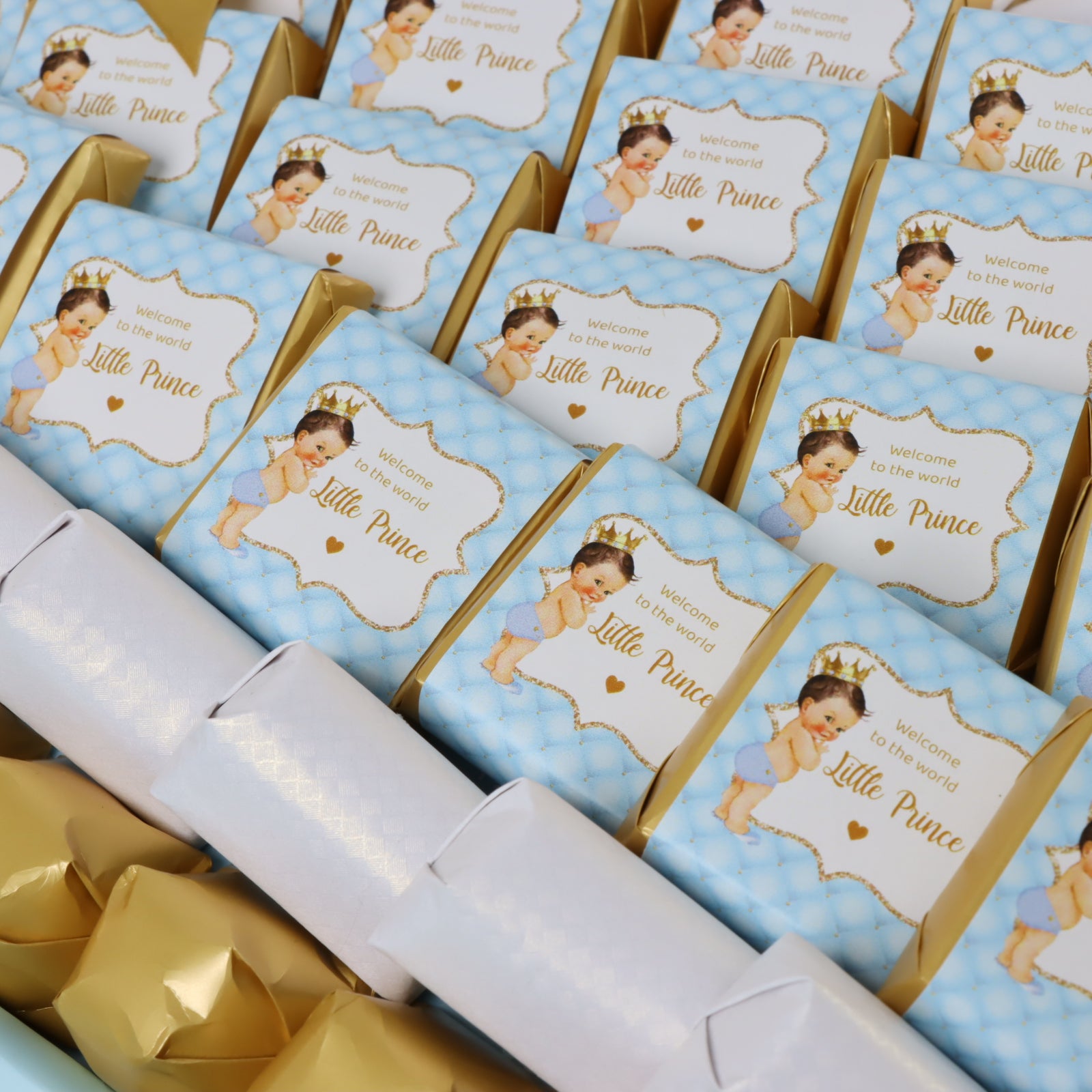 Little prince personalized designed chocolate large leather tray