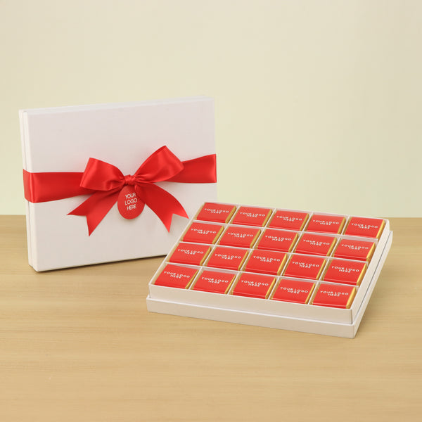 Set of 3 Corporate customized premium chocolate 20P hard box