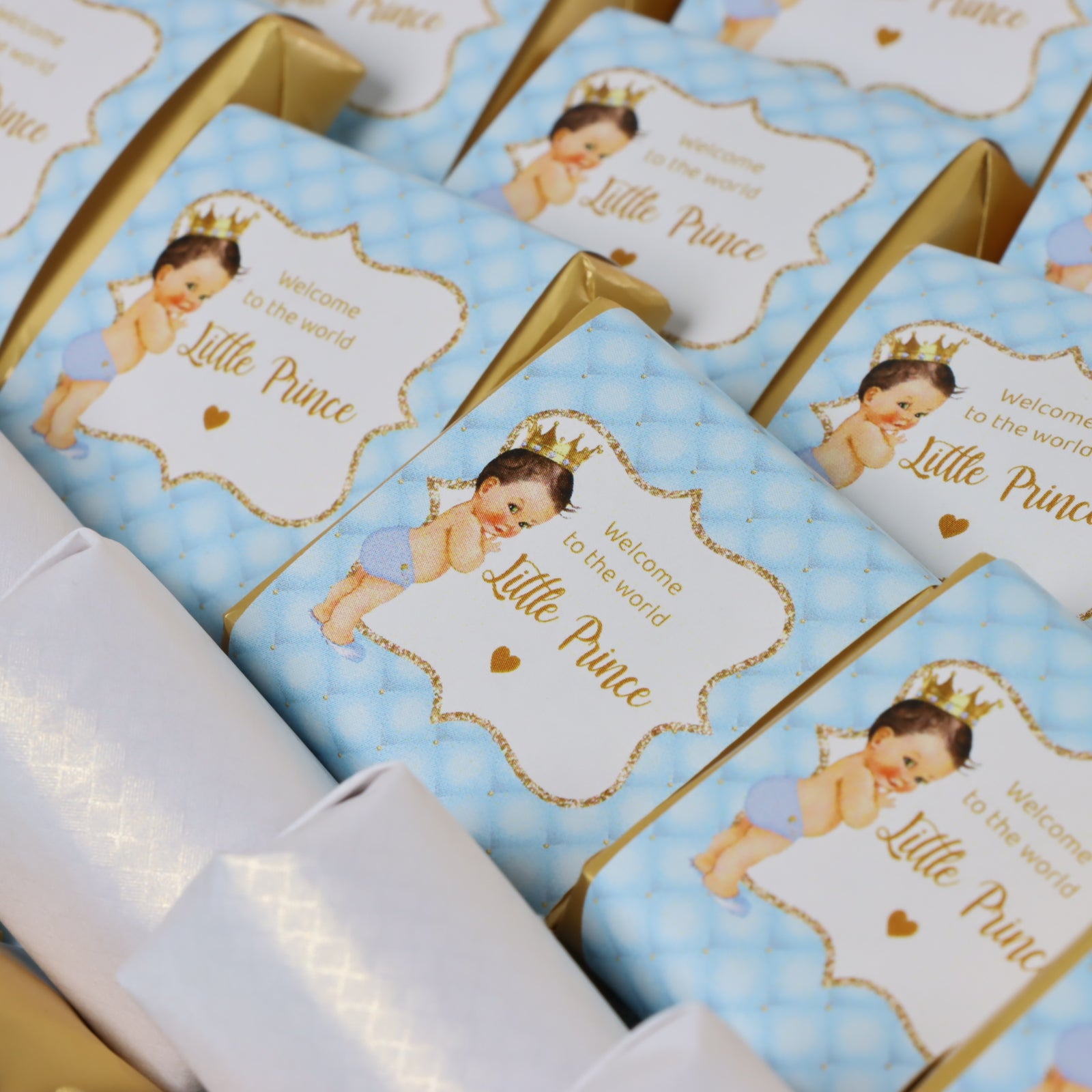 Little prince personalized designed chocolate large leather tray