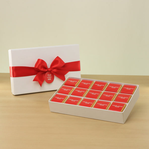 Set of 4 Corporate customized premium chocolate 15P hard box