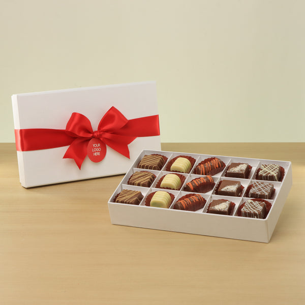 Set of 4 Corporate customized premium chocolate 15P hard box