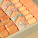 Happy Diwali mosque designed premium chocolate & sweets large leather tray
