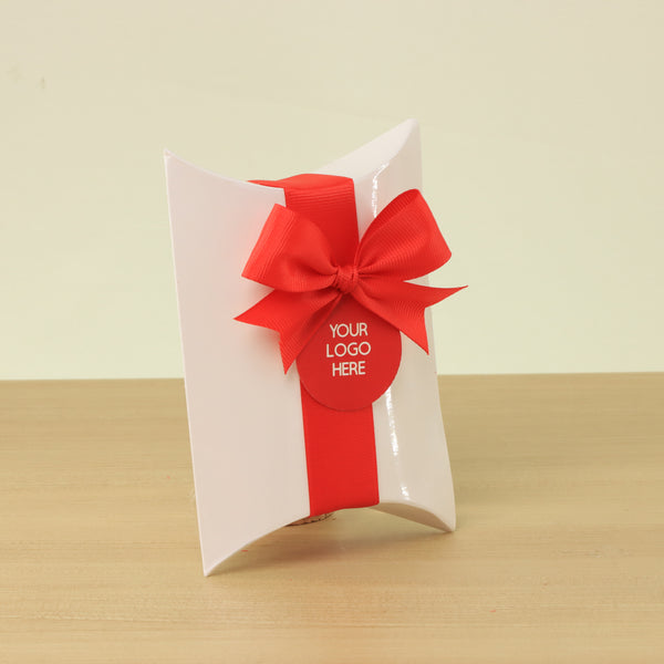 Set of 20 Corporate customized premium chocolate pillow box giveaway