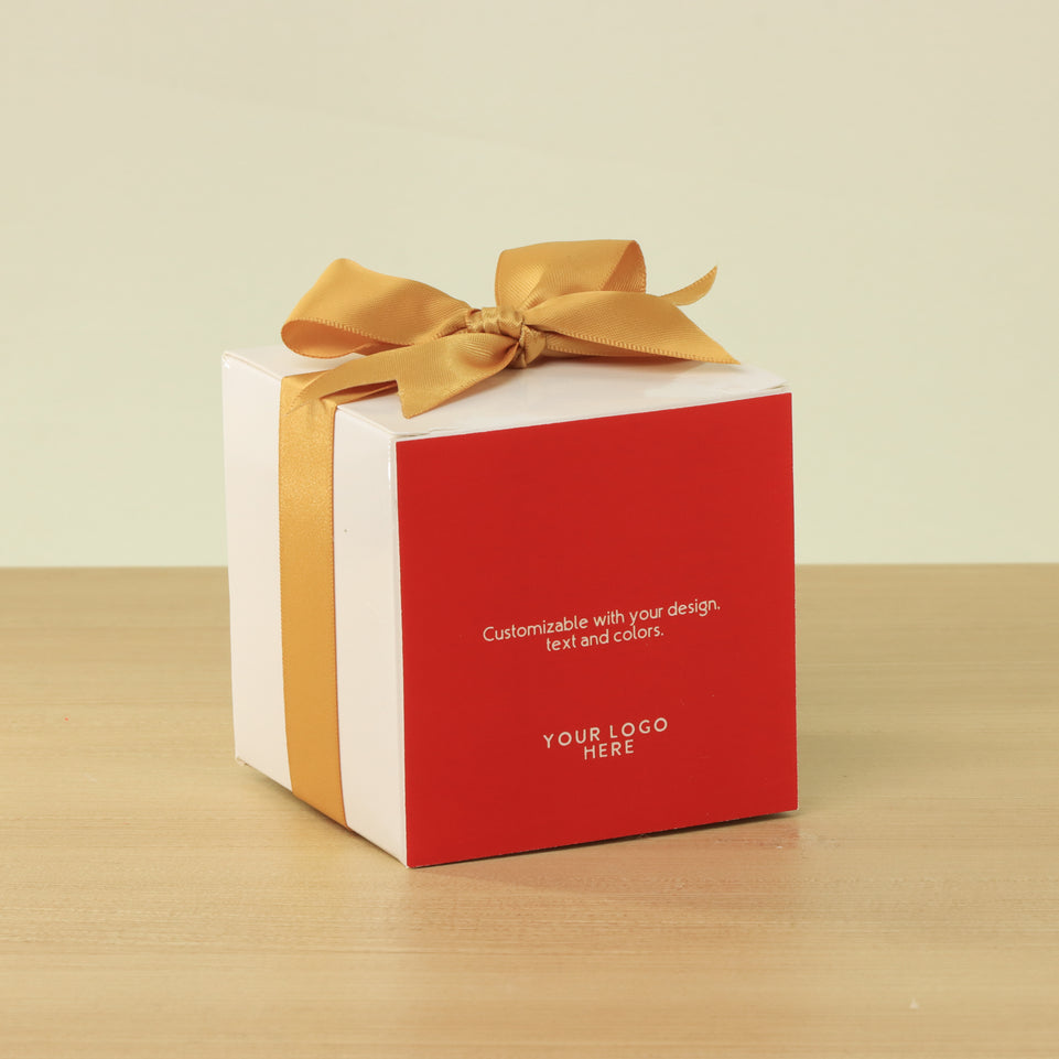 Set of 20 Corporate customized premium chocolate cube soft box