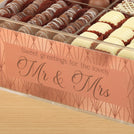 Elegant wedding theme premium chocolate gift acrylic box