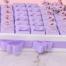 Ballerina theme decorated premium chocolate medium leather tray