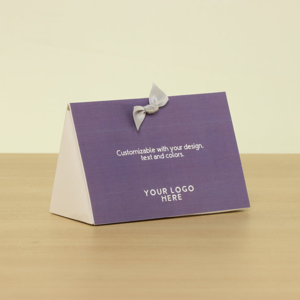 Set of 20 Corporate customized premium unwrapped triangle box