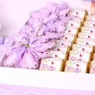 Luxury ballerina designed premium chocolate wood tray