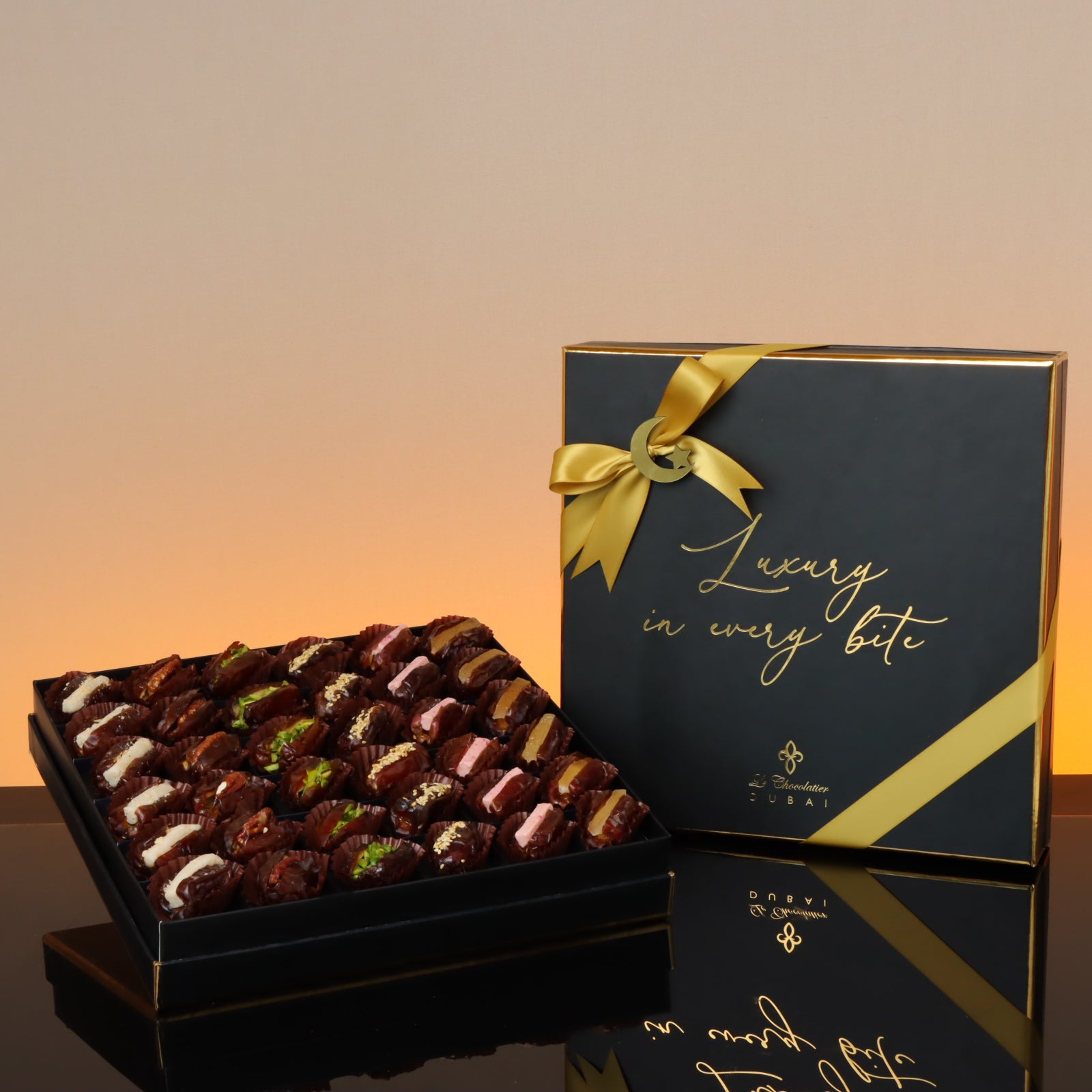 Ramadan eid luxury mixed stuffed dates hard box