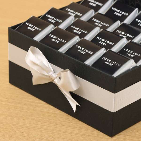 Corporate customized Eid Mubarak designed premium chocolate medium hamper