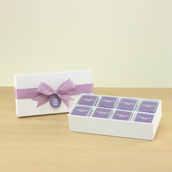 Set of 6 Corporate customized premium chocolate 8P hard box