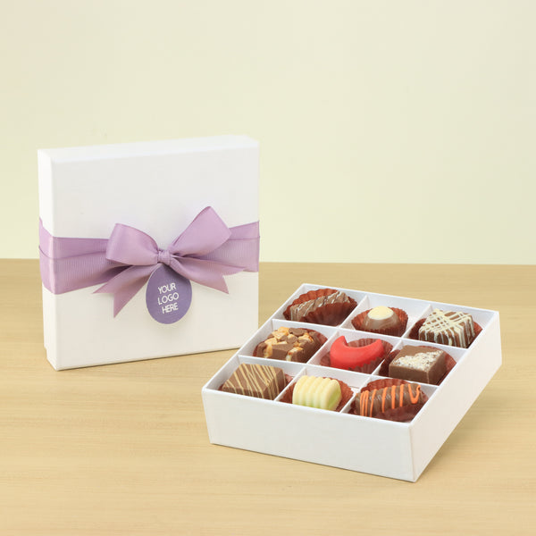 Set of 5 Corporate customized premium chocolate 9P hard box