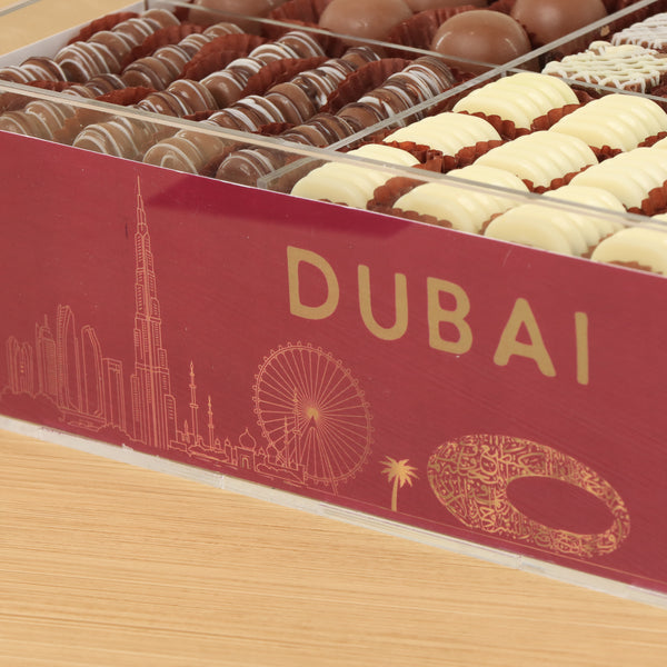 DUBAI design premium chocolate gift acrylic box