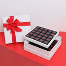 Corporate branding premium chocolate  2-layer hard box