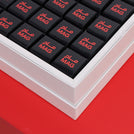 Corporate branding premium chocolate  2-layer hard box