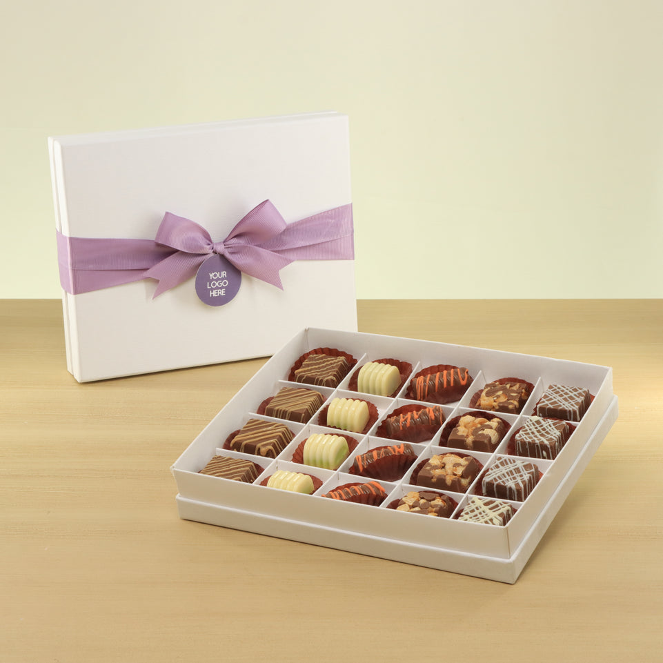 Set of 3 corporate customized premium chocolate 20P hard box