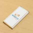 Set of 10 Corporate customized premium plain milk chocolate bar
