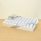 Corporate customized premium chocolate medium leather tray