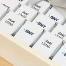 Corporate customized premium chocolate medium leather tray