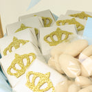 Baby boy prince decorated chocolate medium basket