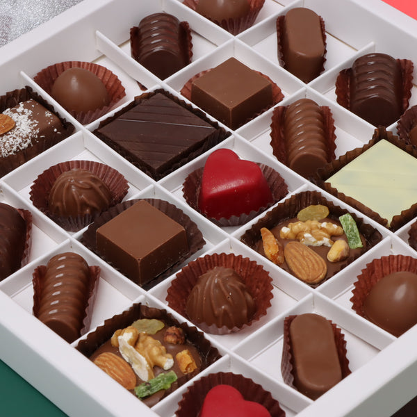 Christmas advent calendar premium chocolate box
