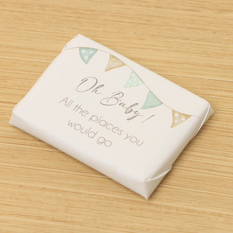 Baby boy personalized banner designed premium loose chocolate