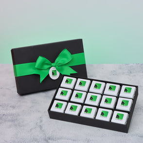 Set of 4 Corporate branded chocolate ...