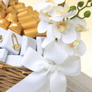 Baby teddy bear theme premium chocolate large basket