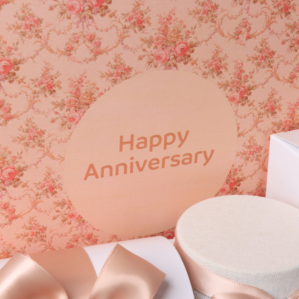 Luxury happy anniversary designed premium chocolate extra large hamper