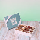 Retirement designed 12- piece premium chocolate hard box