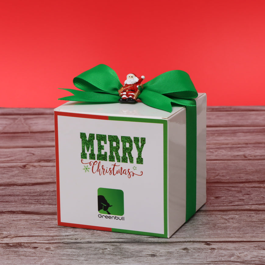 Corporate customized christmas designed chocolate cube soft box giveaway