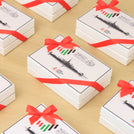 Corporate customized premium chocolate 6P hard box