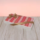 Diwali celebration pattern designed premium chocolate medium leather tray