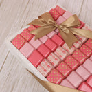 Diwali celebration pattern designed premium chocolate medium leather tray