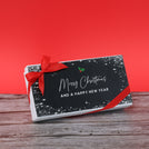 Set of 6 Merry Christmas & Happy New Year snowflakes designed premium chocolate 8P hard box