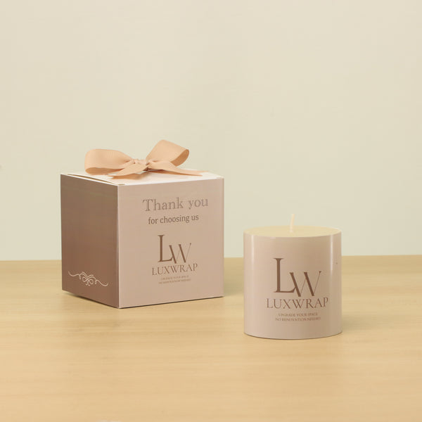 Set of 20 Corporate customized candle box giveaway