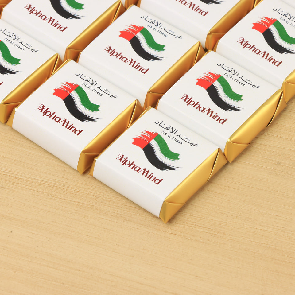 Corporate branded designed premium loose chocolate