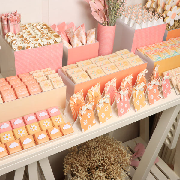 Baby girl sunshine theme design premium chocolate arrangement