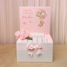Baby girl teddy designed premium chocolate extra large hamper