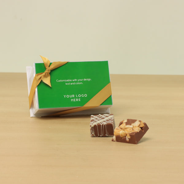 Set of 20 Corporate customized premium chocolate hard box giveaway