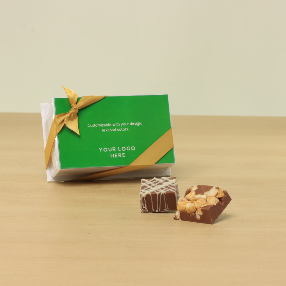 Set of 20 Corporate customized premium chocolate hard box giveaway