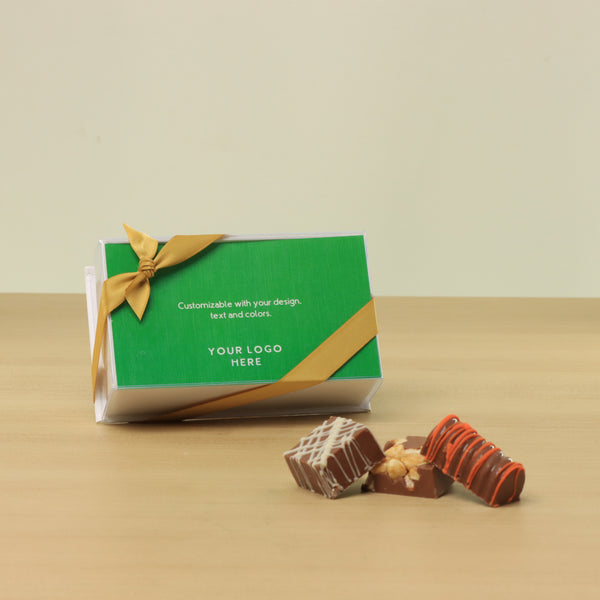 Set of 20 Corporate customized premium chocolate hard box giveaway