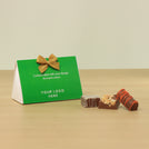 Set of 20 Corporate customized premium unwrapped triangle box