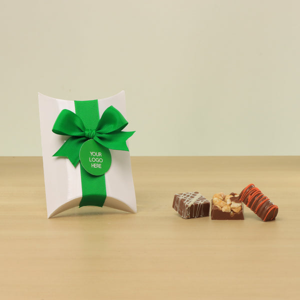 Set of 20 Corporate customized premium chocolate pillow box giveaway