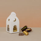 Set of 20 Ramadan kareem chocolate & dates soft box with tag.