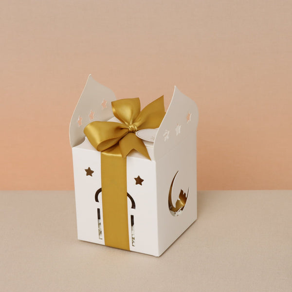 Set of 20 Ramadan Kareem chocolate & dates soft box giveaway