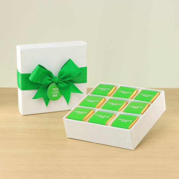 Set of 5 corporate customized premium chocolate 9P hard box