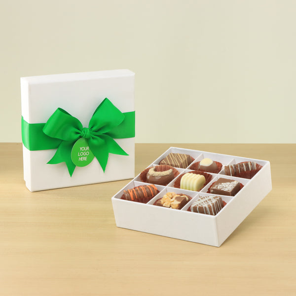 Set of 5 Corporate customized premium chocolate 9P hard box